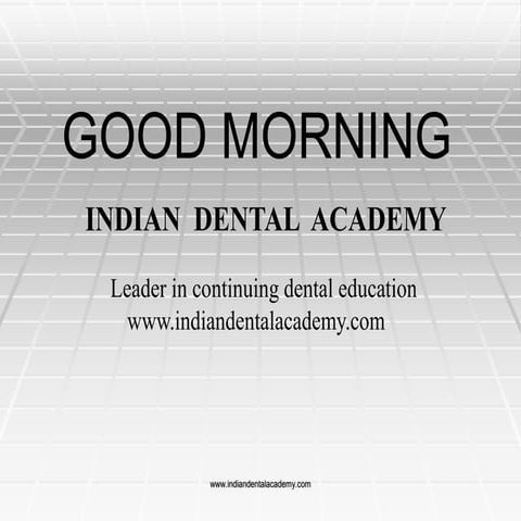 Stage i in refined begg /certified fixed orthodontic courses by Indian dental...