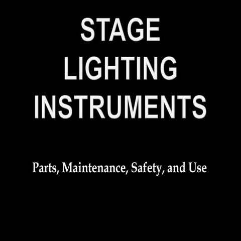 Stage lighting
