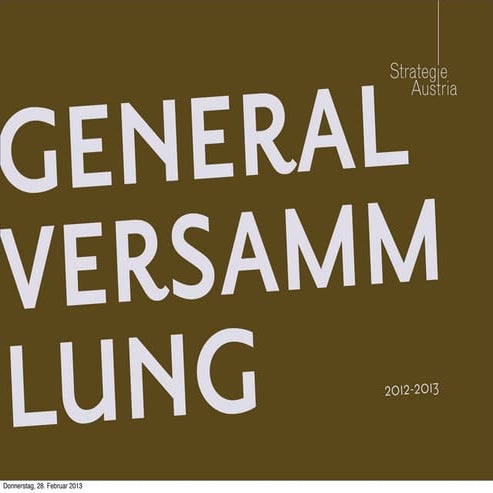 Sta generalversammlung 2013/14