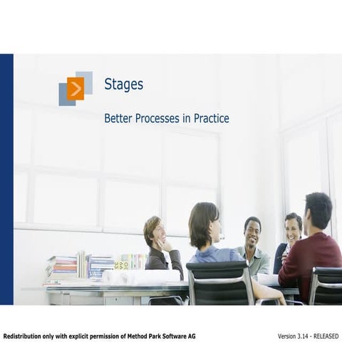 Stages Product Development BPM Suite - Better Processes in Practice