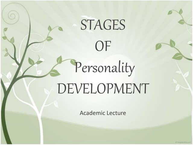 Stages of development2