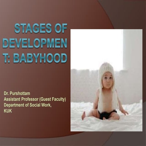 Stages of development: Babyhood
