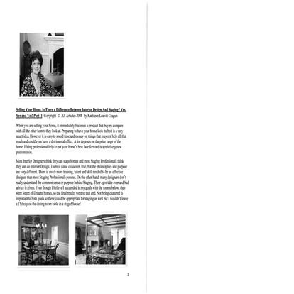 Staging your home for sale