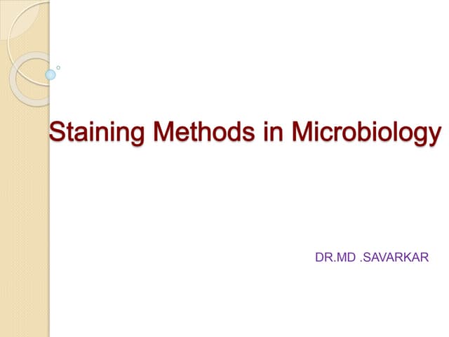 Stainings