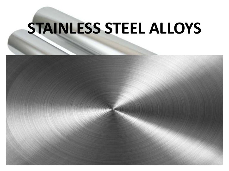 Stainless steel alloys