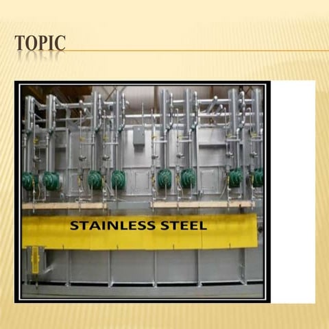 Stainless steel in nuclear