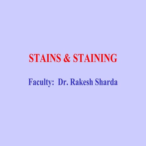 Types of staining techniques in microbiology 