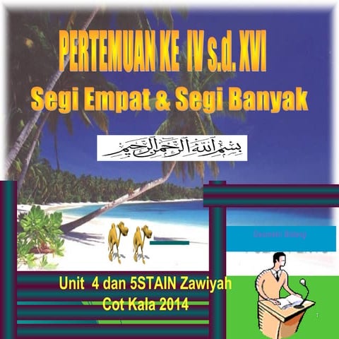 Stain zawiyah cot kala 2010 geometri bidang ke 12 &16 segi empat