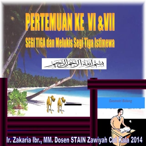 Stain zawiyah cot kala 2010 geometri bidang ke 6 7 segi tiga dan teoremanya