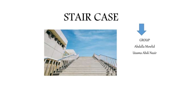 Stair case  group stair 