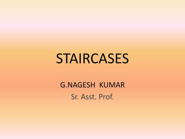 Staircases gnk(1)