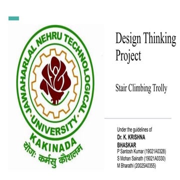 Stair climbing trolly