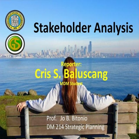 Stakeholder Analysis