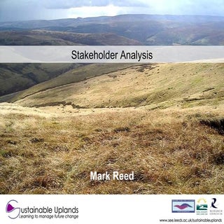 How to do Stakeholder Analysis