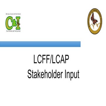 Local Control & Accountability Plan (LCAP) | PPTX