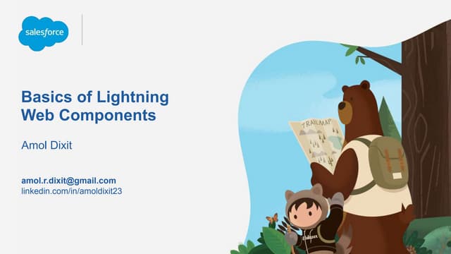 Stamford developer group - 8 easy steps to master in lightning web components