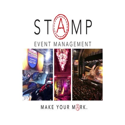 STAMP Event Management Capabilities Deck