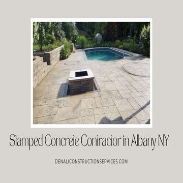Stamped Concrete Contractor in Albany NY | PPTX