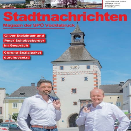 Stadtnachrichten SPÖ Vöcklabruck September 2020