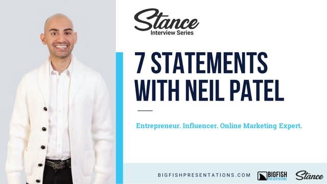 STANCE // Neil Patel