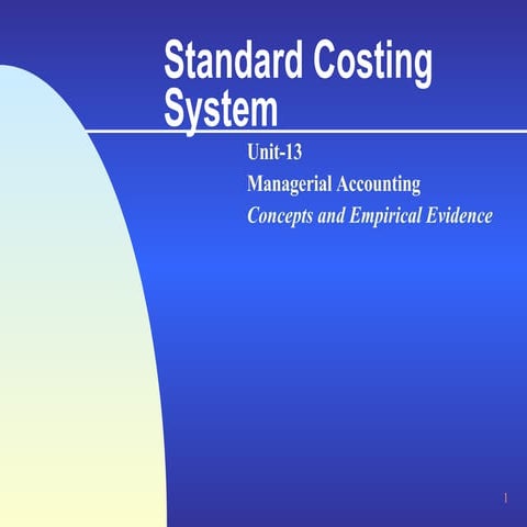 Standard Costing Day2