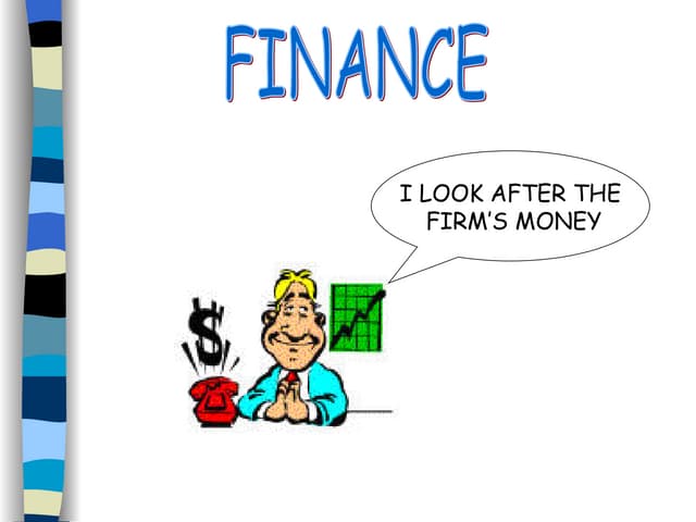 Standard Grade Business Management - Finance