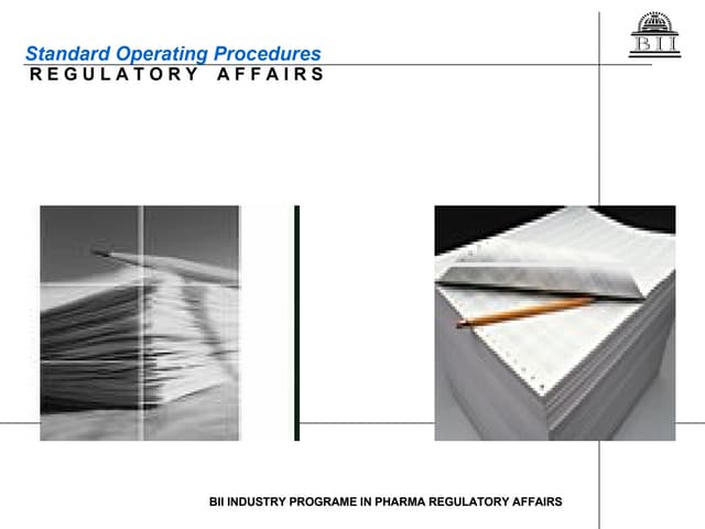 Standard Operating Procedures