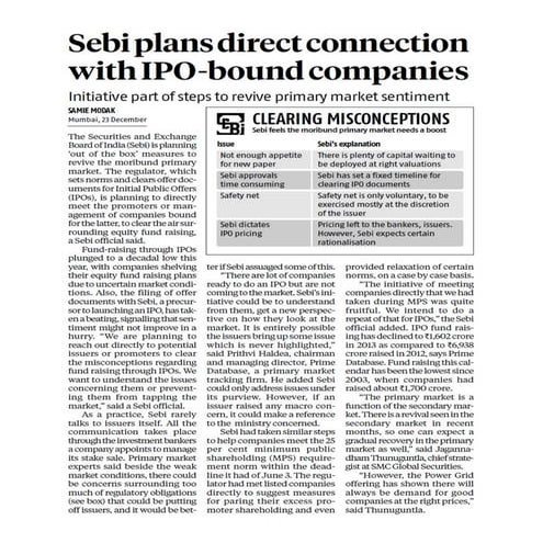 Business Standard 24.12.13
