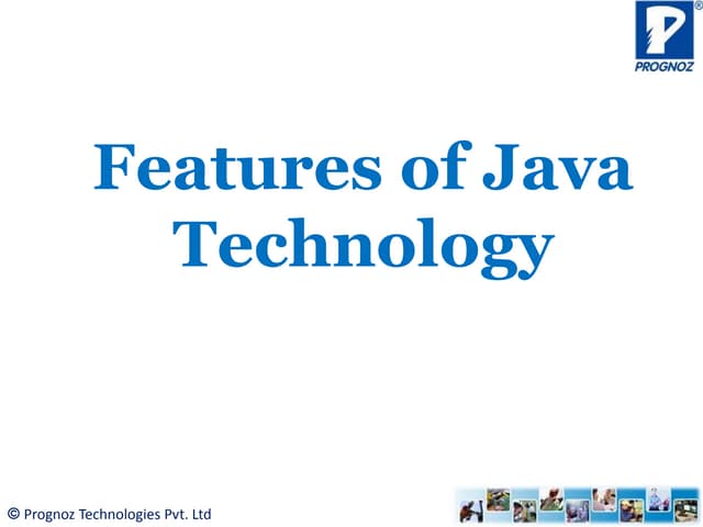 Features of java technology