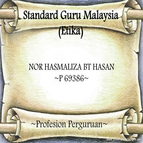 Standard guru malaysia (etika)