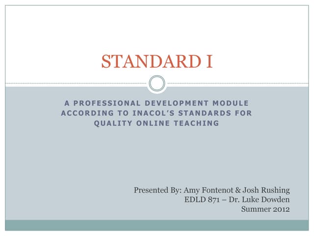 Standard i