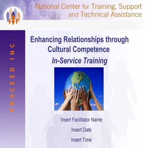 Standardized Cultural  Competency In-Service Training 