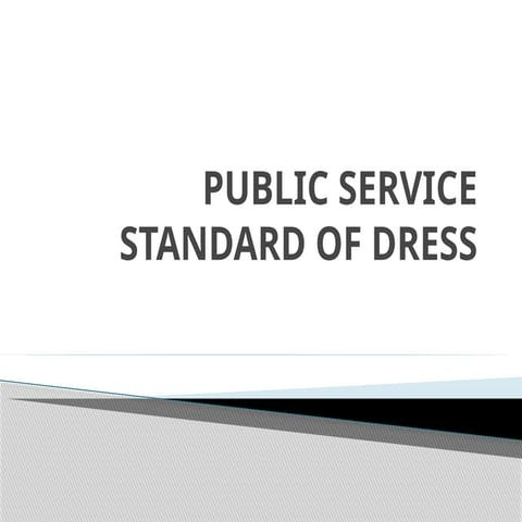 STANDARD OF DRESS kkkkkkkkkkjkjk2014.pptx