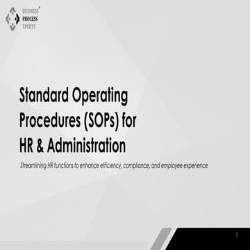 Sample standard-operating-procedure-sop | PDF