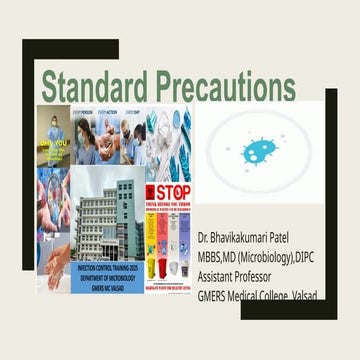 standard precaution drbhavika.pptx Skill Module 1.9 (Foundation Course): Demo...