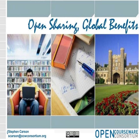 Open sharing, Global Benefits