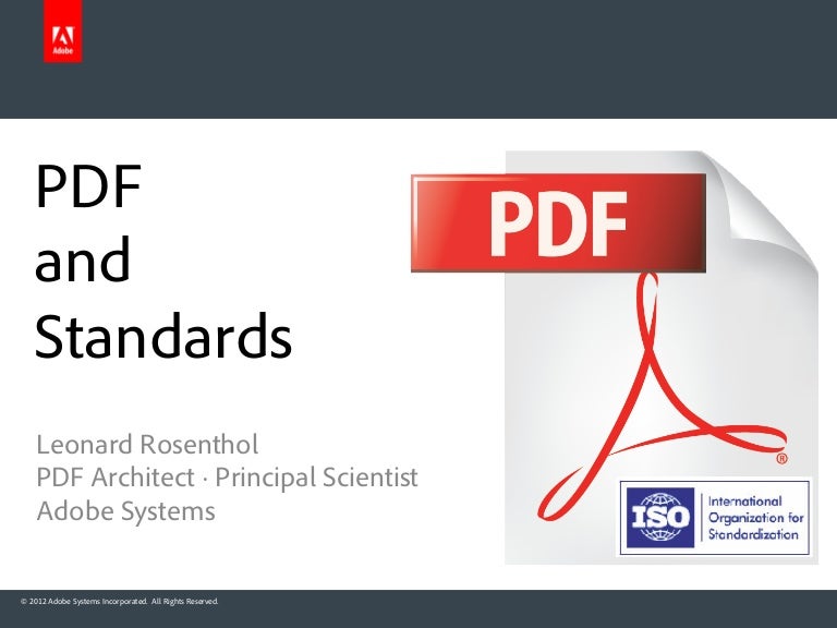 The importance of standards