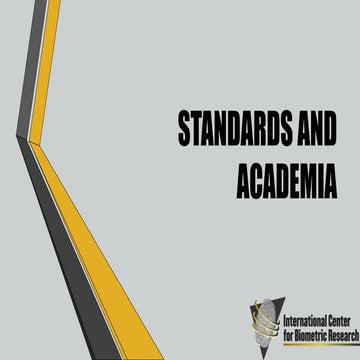 Standards and Academia
