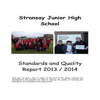 Standards and quality report201314d...