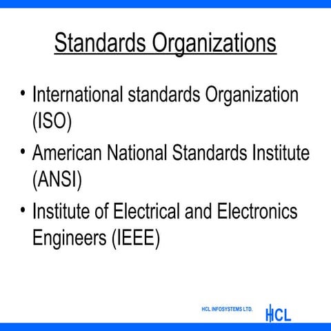 Standards Organizations, International standards Organization | PPT