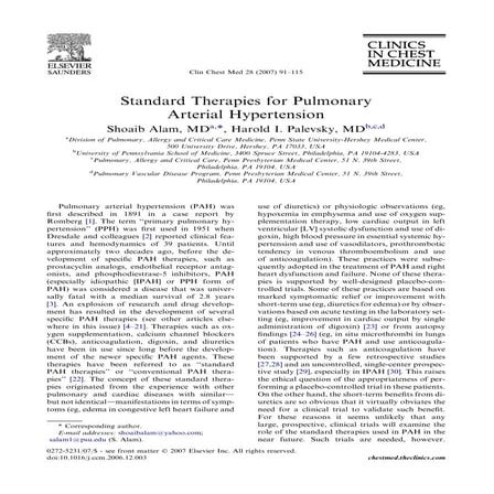 ICU Management of Pulmonary Hypertension | PPTX
