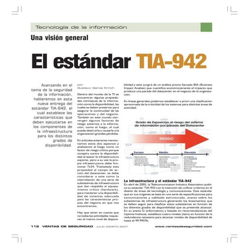 Estandar TIA 942