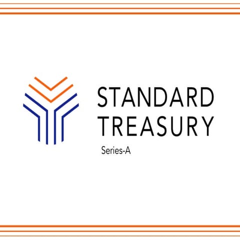 Standard Treasury Series A Pitch Deck