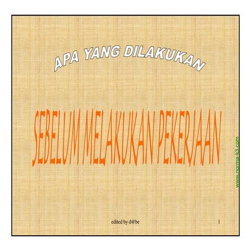 Standar k3 02 operator