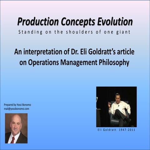 Standing on the shoulders of giants