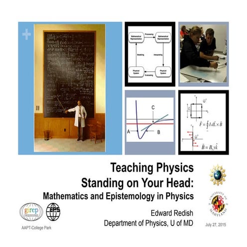 Teaching physics standing on your head
