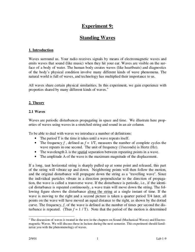 Standing Waves