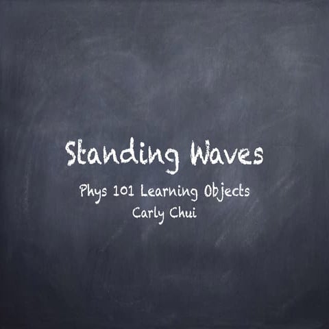 Standing waves (lo)