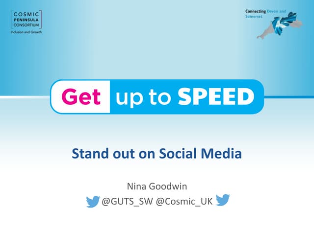 Stand out on social media   dartington 01.09