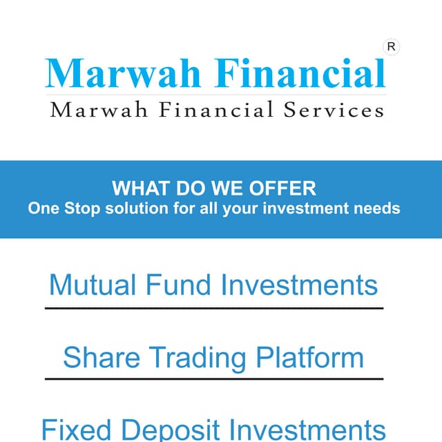 One stop solution for all your investment needs